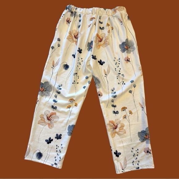 Gorgeous Beachy Tropical Women’s Floral Pants Size 1X - Picture 3 of 7